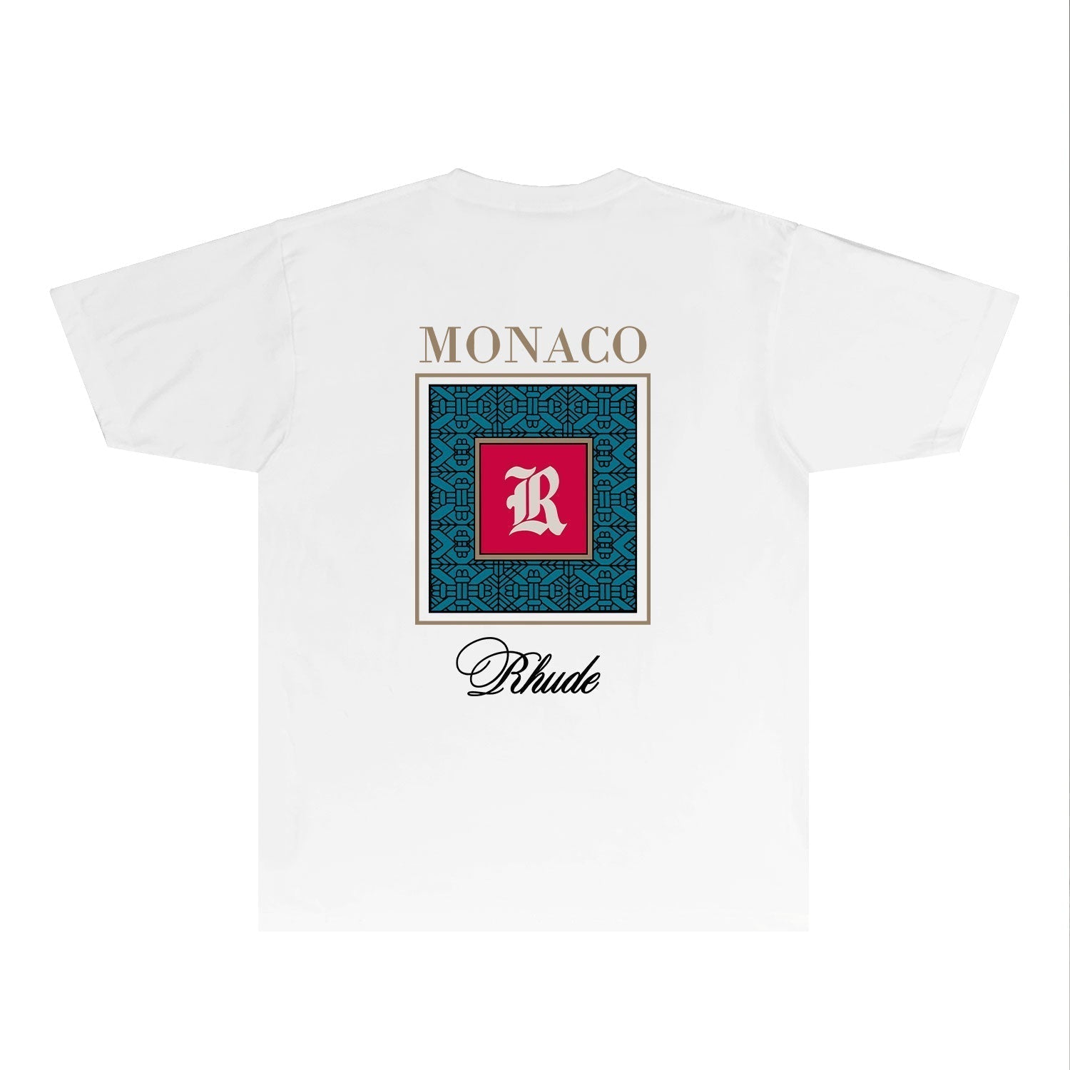 Rhude T-shirts Printed Trendy Pure Cotton