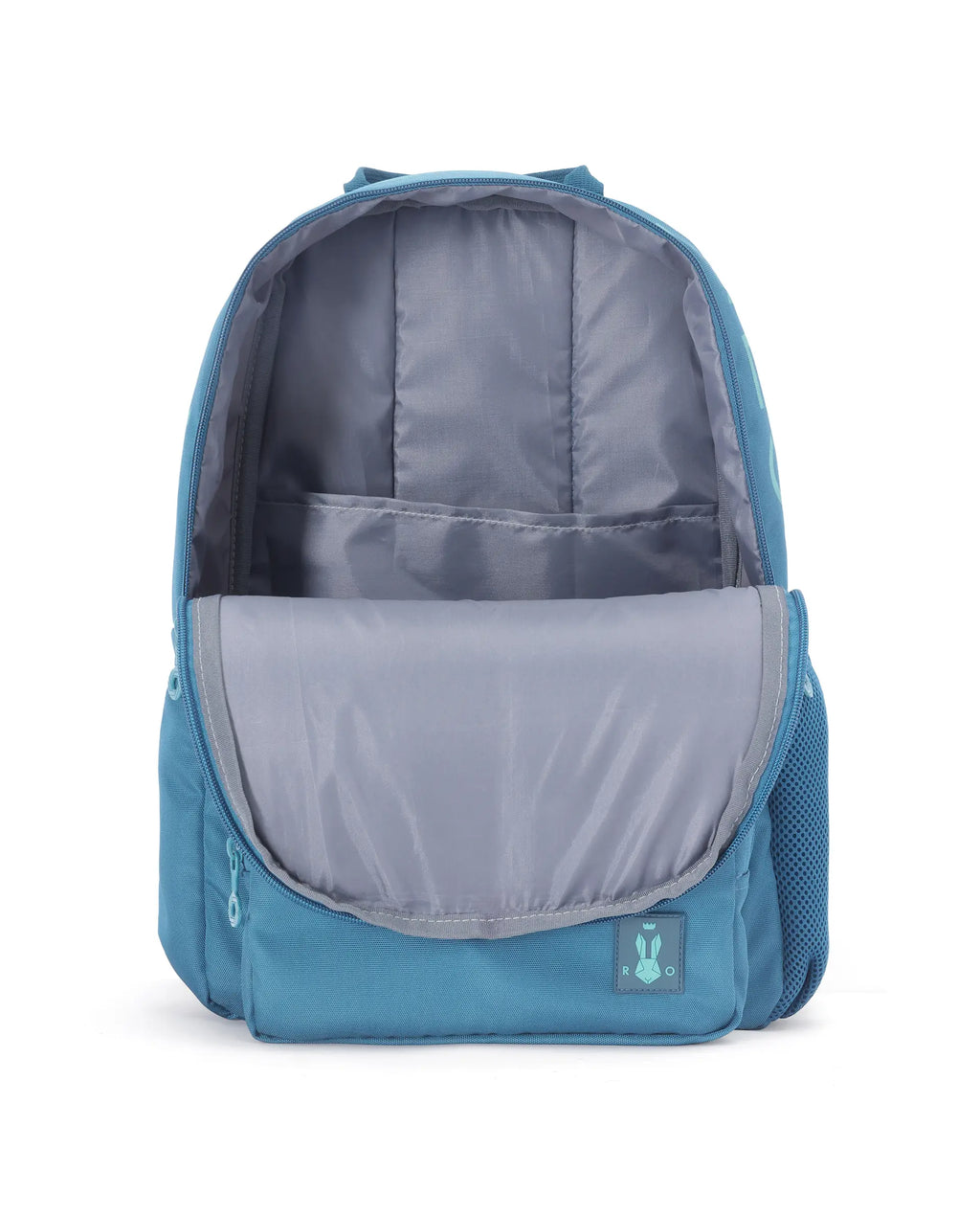 Rare Ones Kids Clay Torquoise Zipper Pu Coated Polyester Backpack