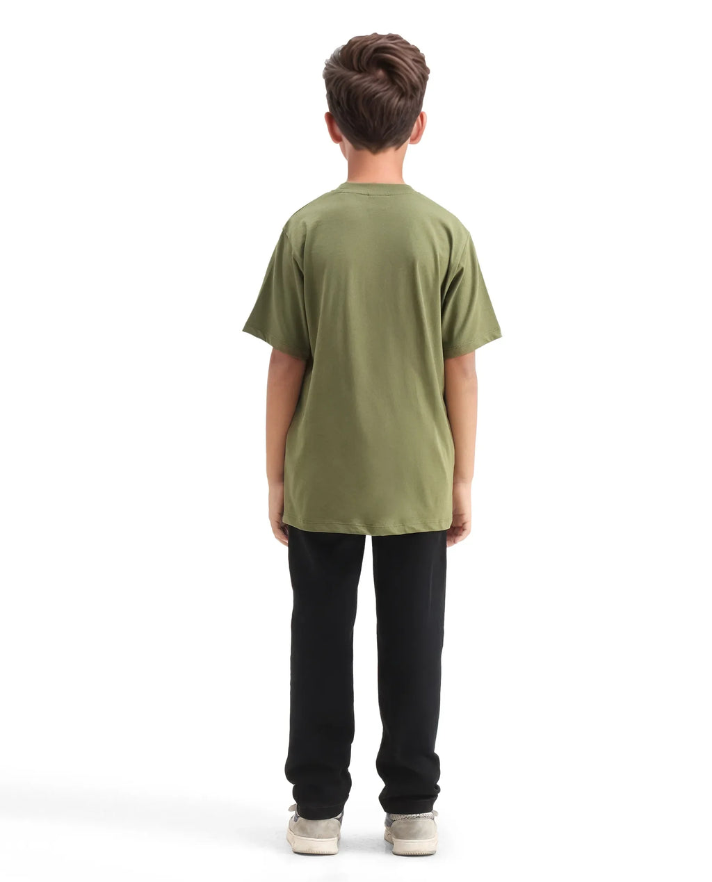 Rare Ones Kids Kino-25 Black Cotton Button Closure Regular Fit Jeans